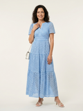DELACROIX | Robe midi à manches courtes Brielle