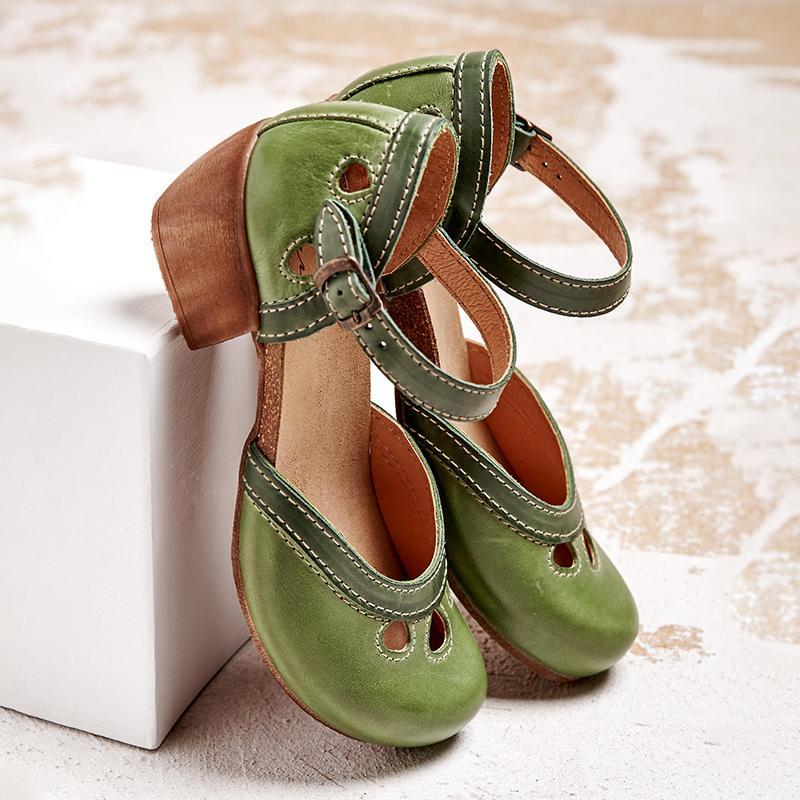 Laisy™ - Sandalias ortopédicas de tacón bajo