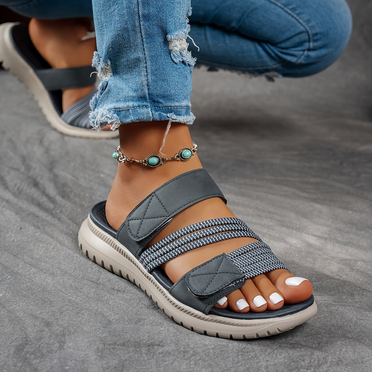 Cleo Sandalias Platform Deportivas Confort