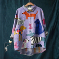 Chemise Élégante à Motif Pauline