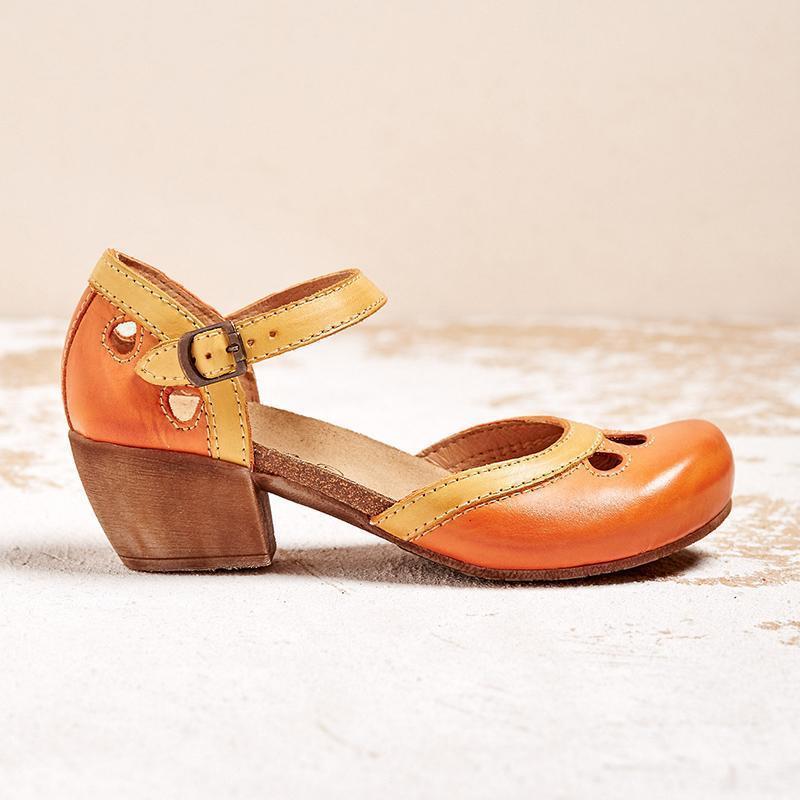 Laisy™ - Sandalias ortopédicas de tacón bajo