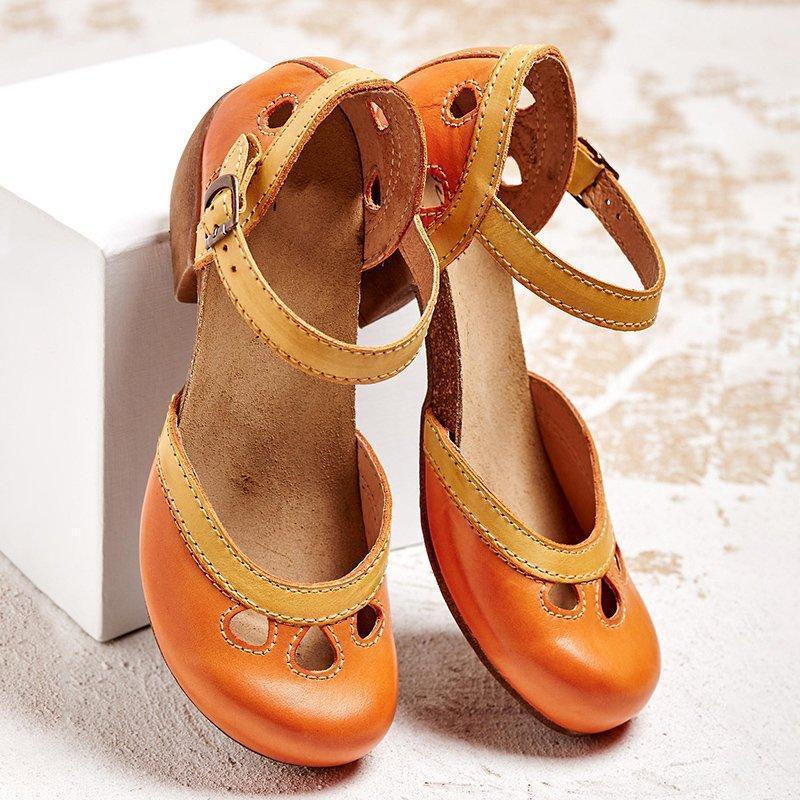 Laisy™ - Sandalias ortopédicas de tacón bajo