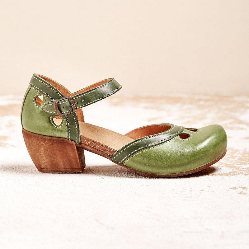 Laisy™ - Sandalias ortopédicas de tacón bajo