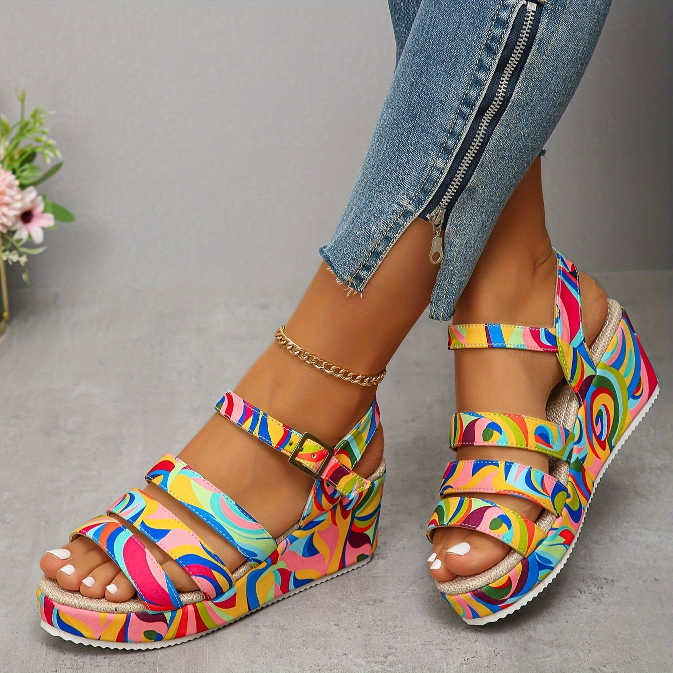 Allegra Sandalias Ortopédicas Multicolor