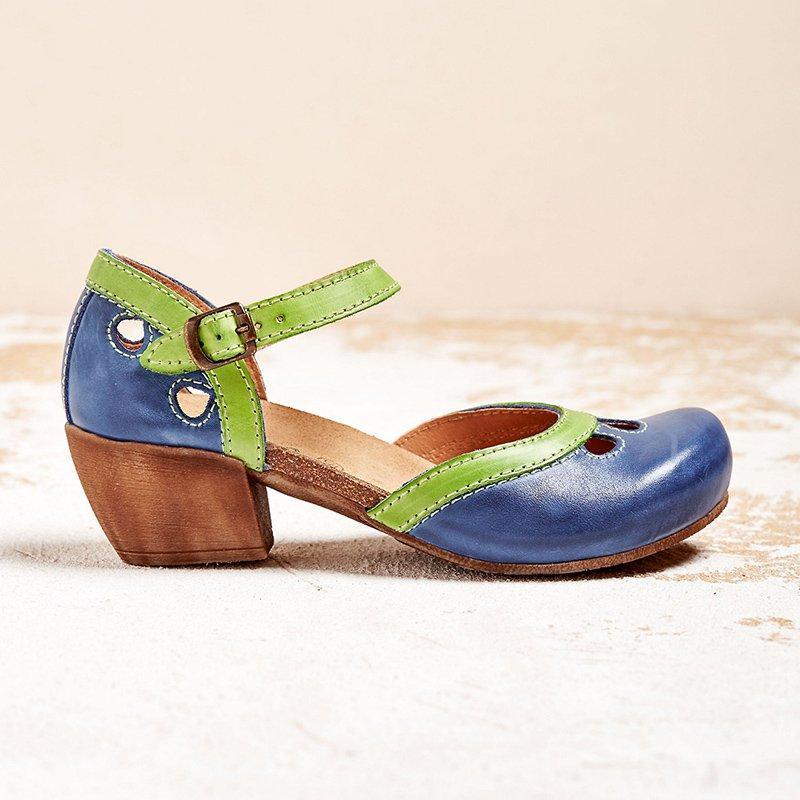 Laisy™ - Sandalias ortopédicas de tacón bajo