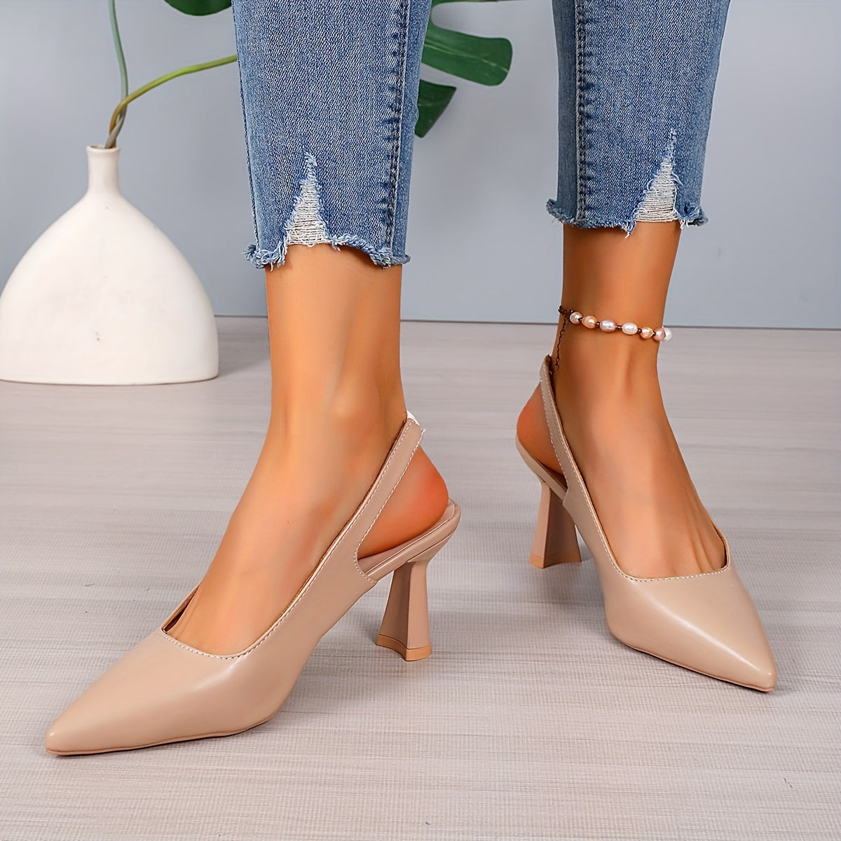 Sofía™ | Elegantes zapatos de Tacón con Talón Abierto