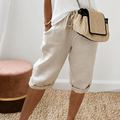 Shorts Capri à Cordon Camille