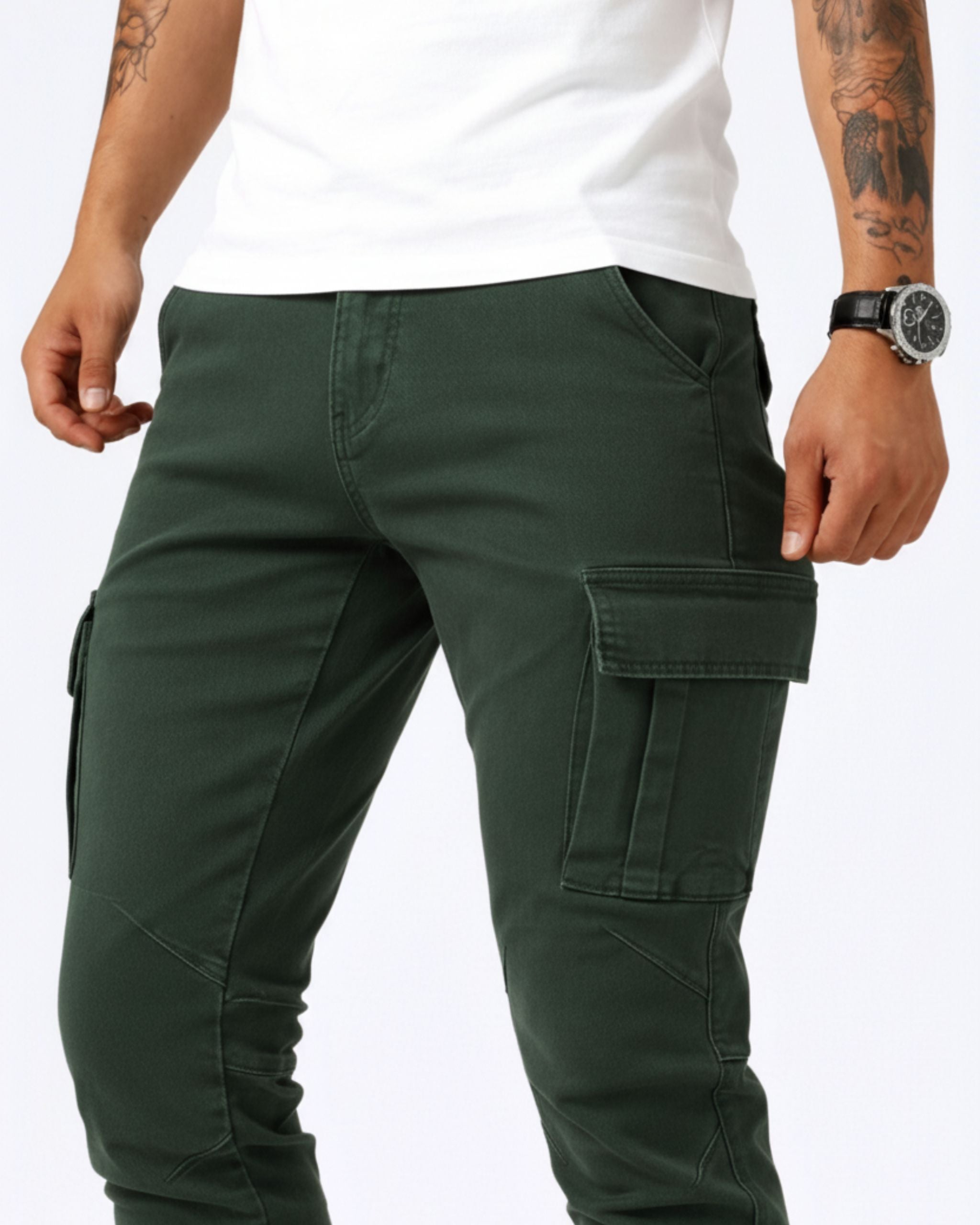Pantalón Cargo Elástico
