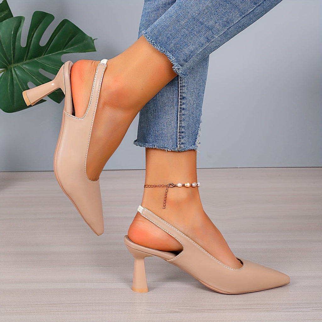 Sofía™ | Elegantes zapatos de Tacón con Talón Abierto