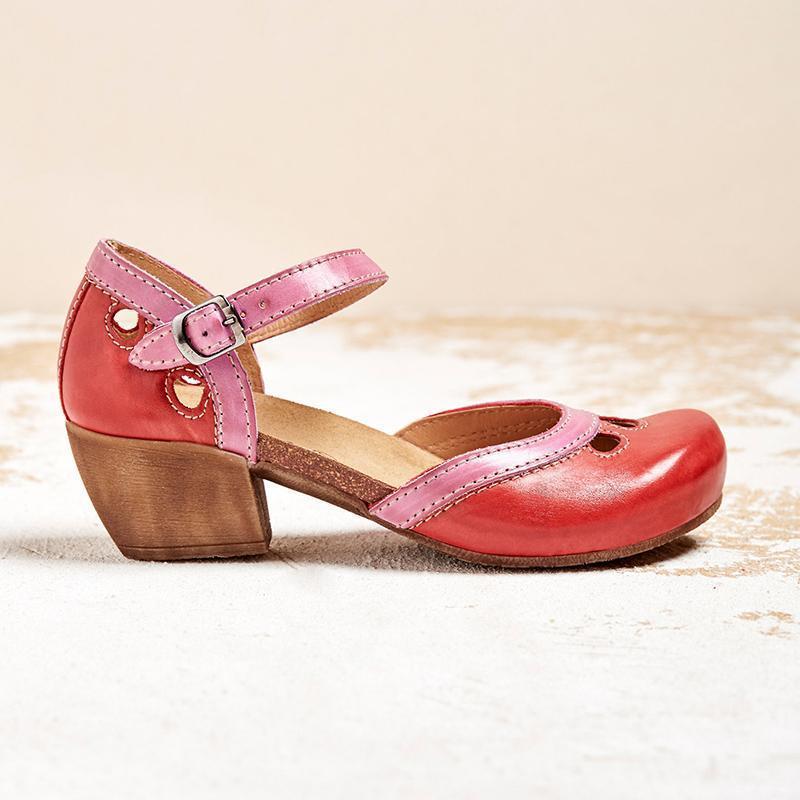 Laisy™ - Sandalias ortopédicas de tacón bajo
