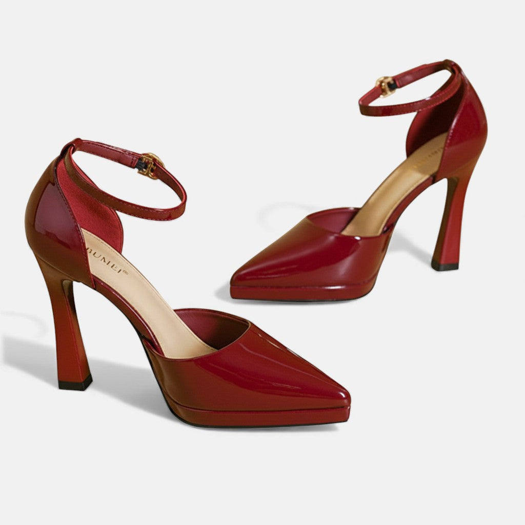 Eva™ | Zapatos de Tacón de Piel
