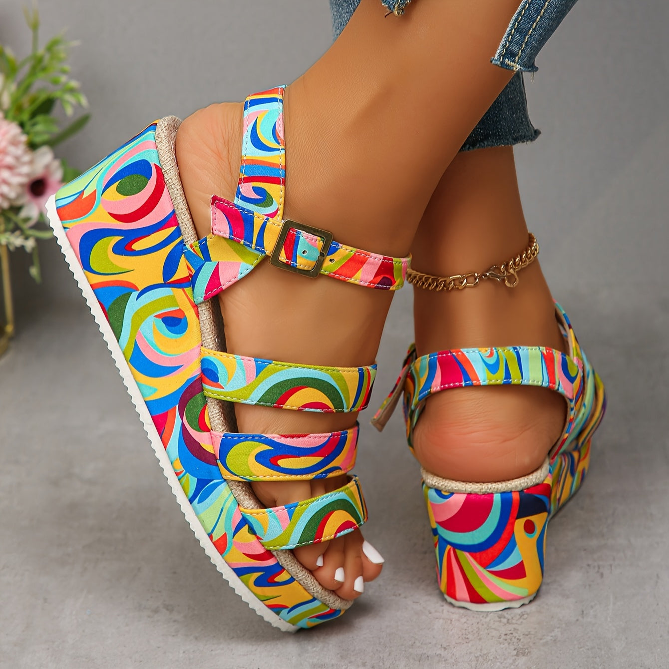 Allegra Sandalias Ortopédicas Multicolor