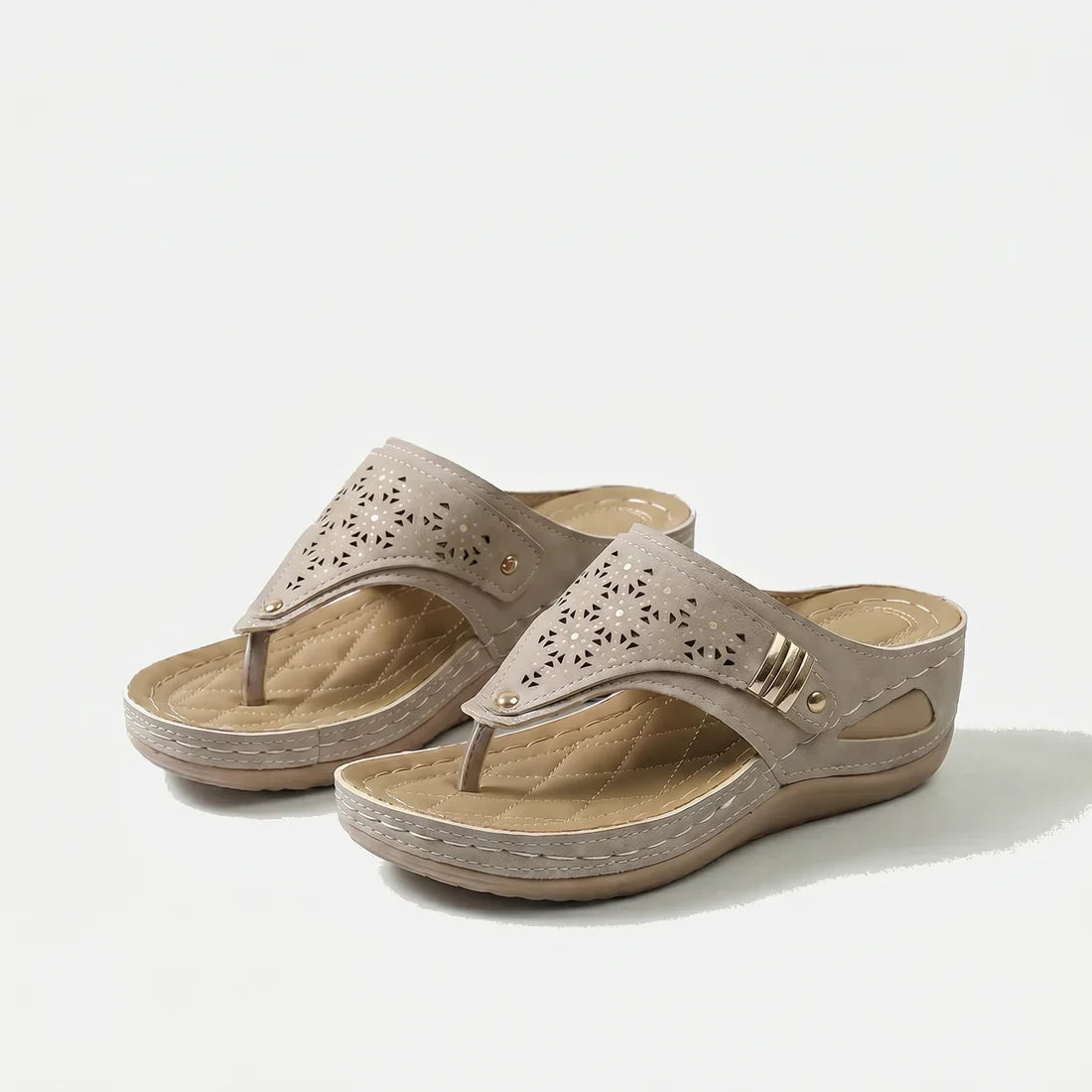 Élodie Sandalias con Cuña y Chancla