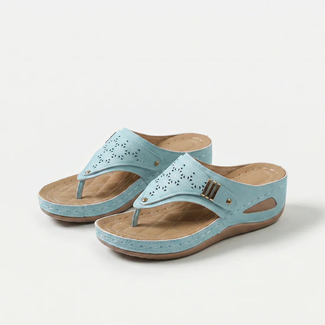 Élodie Sandalias con Cuña y Chancla