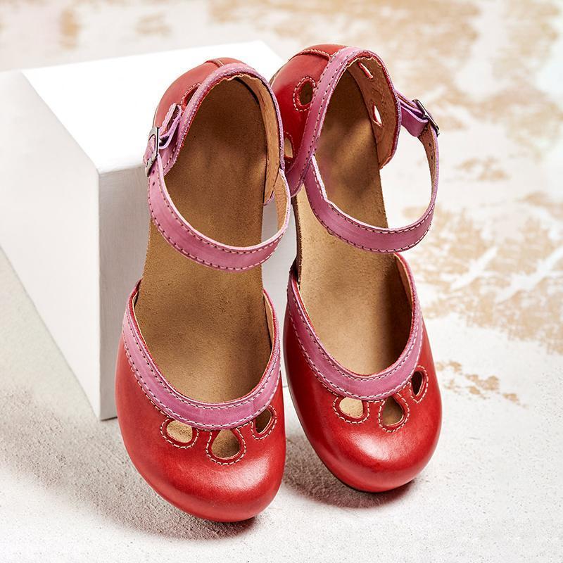 Laisy™ - Sandalias ortopédicas de tacón bajo