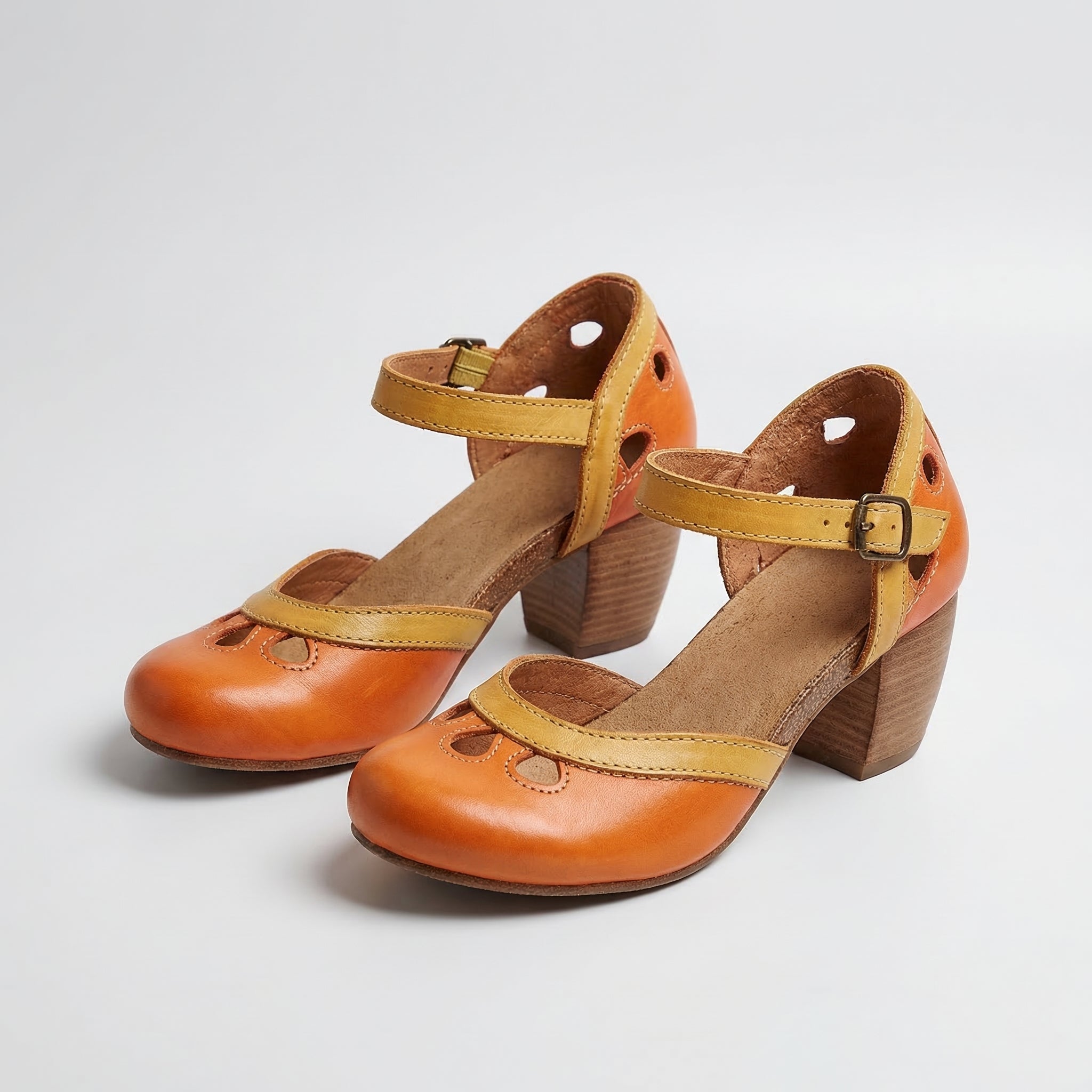 Laisy™ - Sandalias ortopédicas de tacón bajo