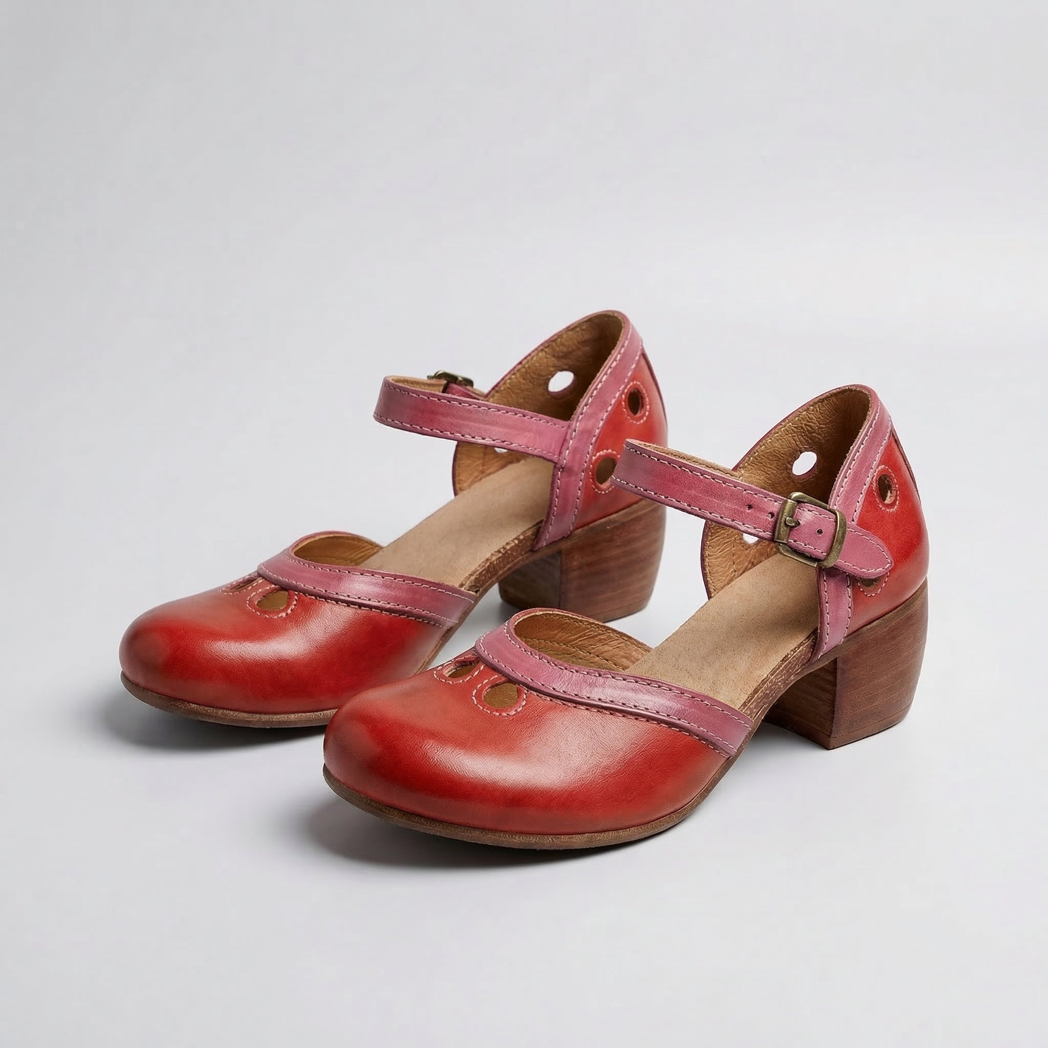 Laisy™ - Sandalias ortopédicas de tacón bajo