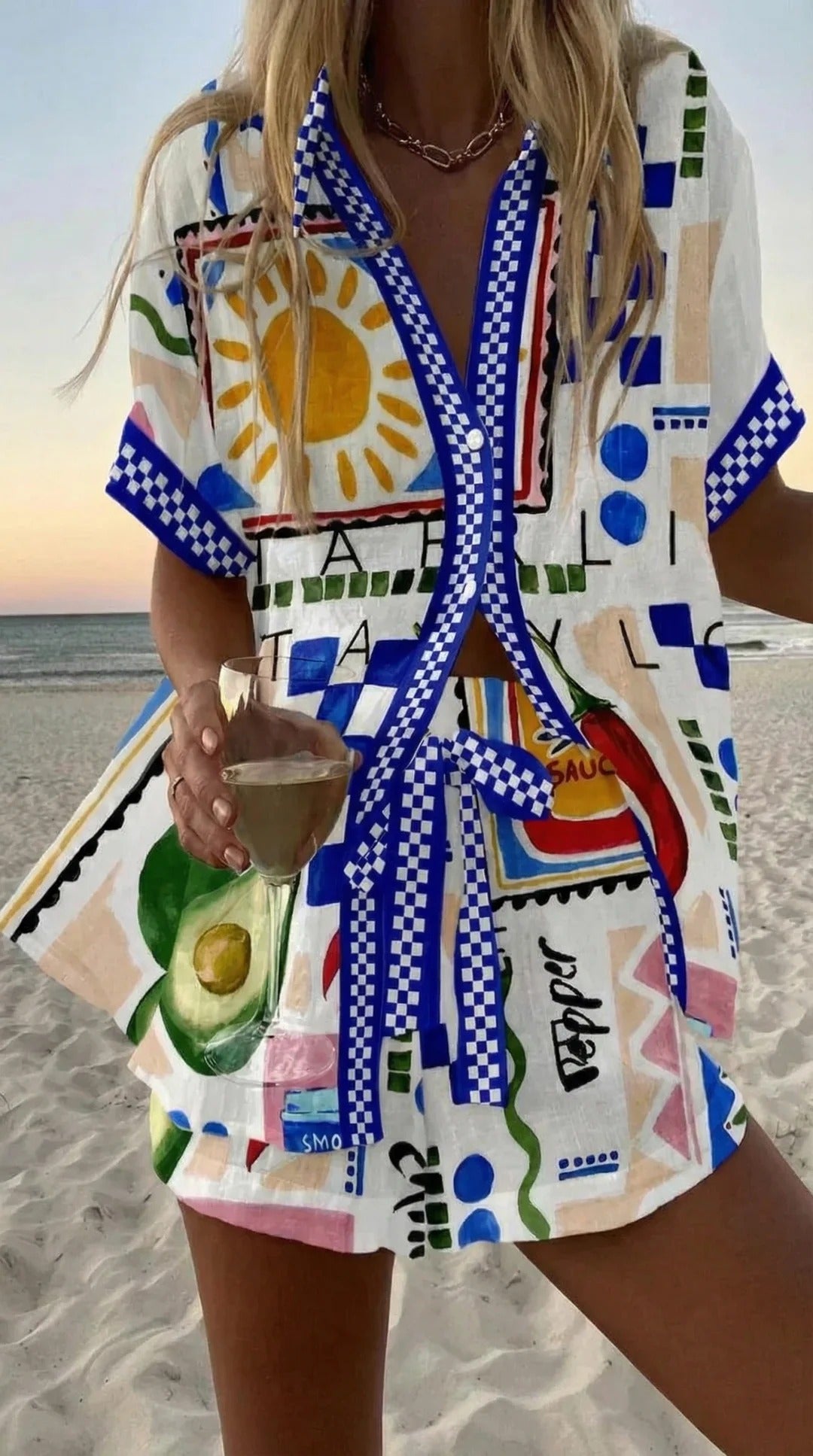 Conjunto Estampado Confort