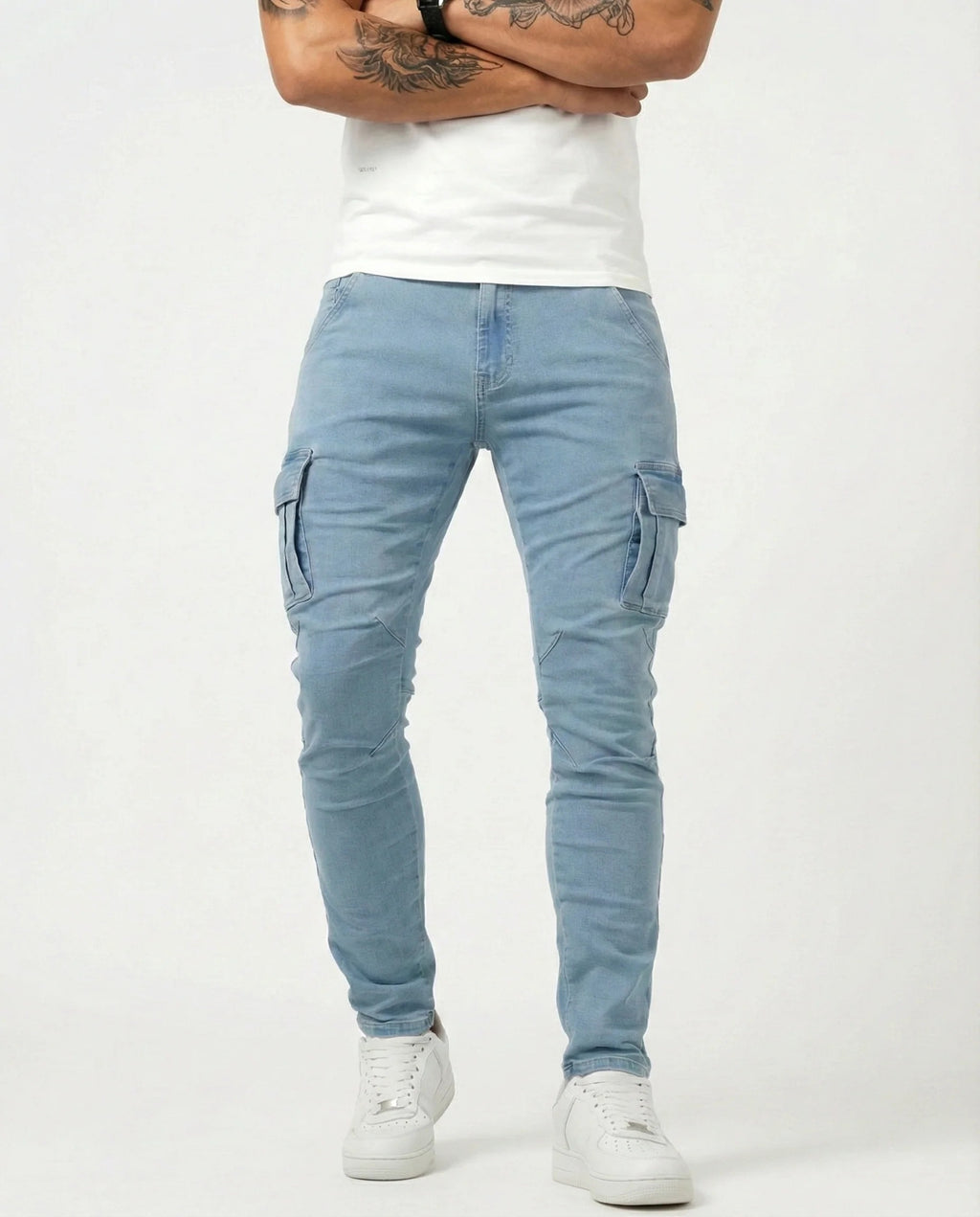 Pantalón Cargo Elástico