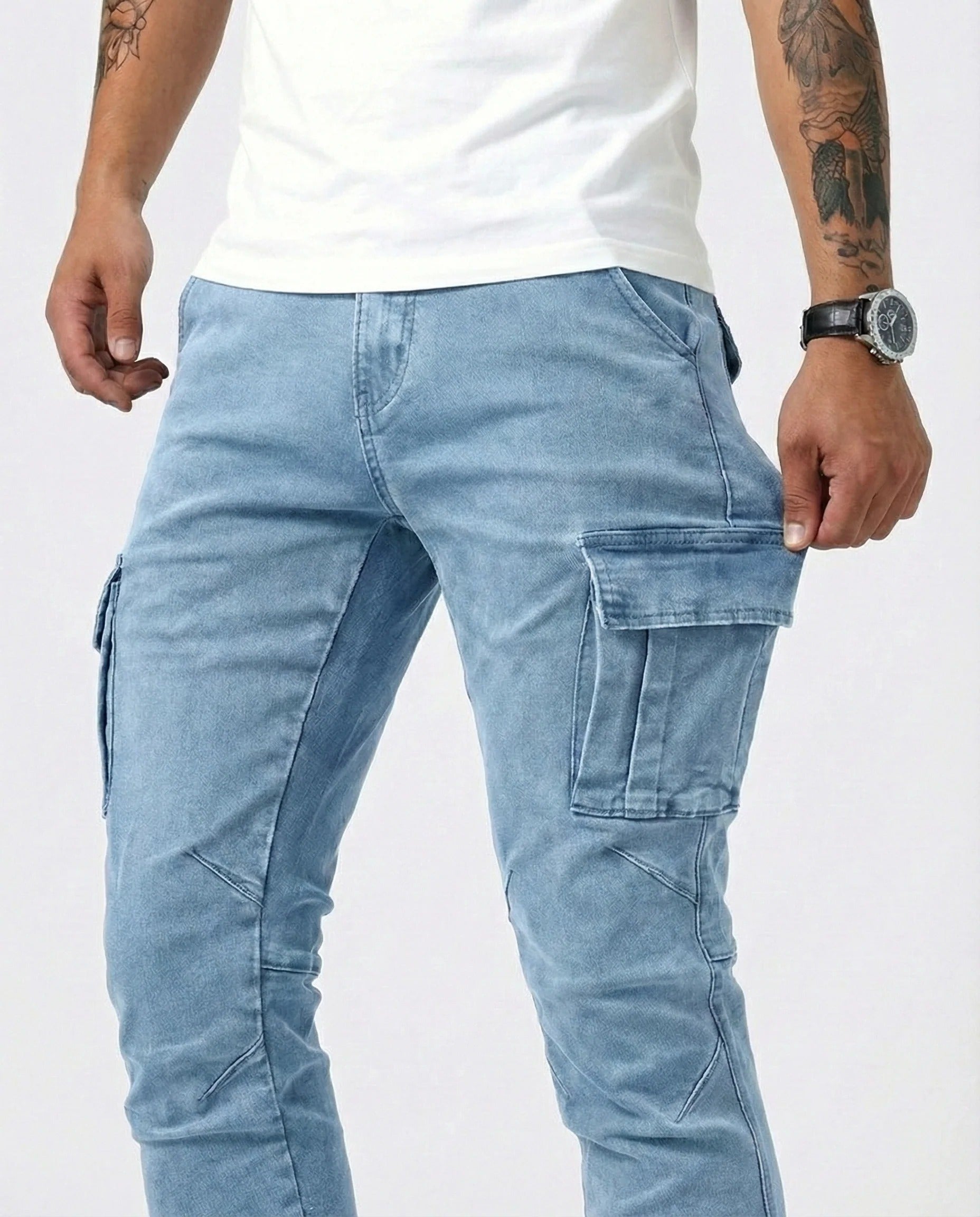 Pantalón Cargo Elástico