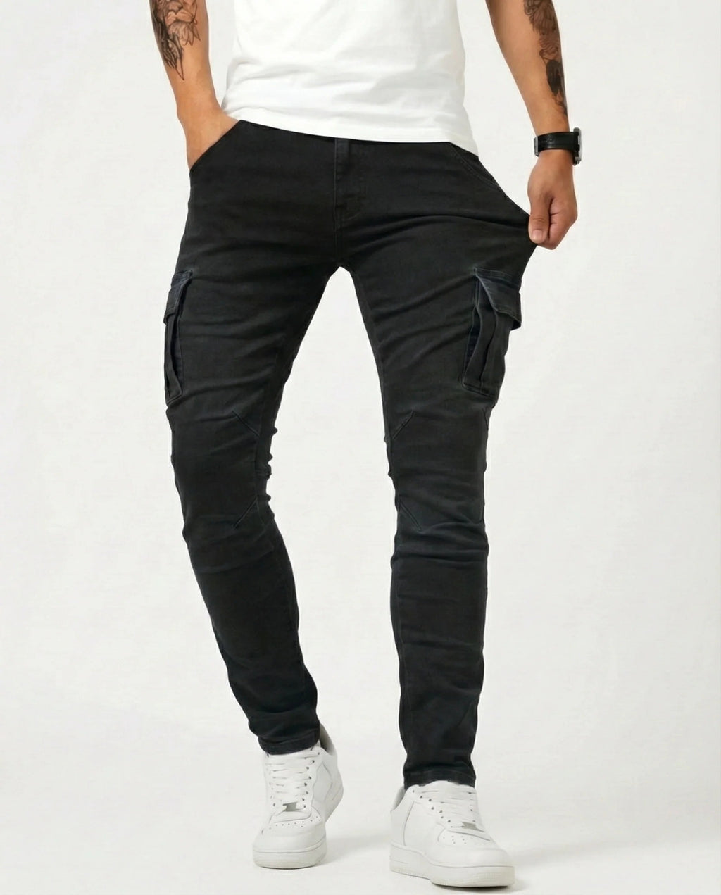 Pantalón Cargo Elástico