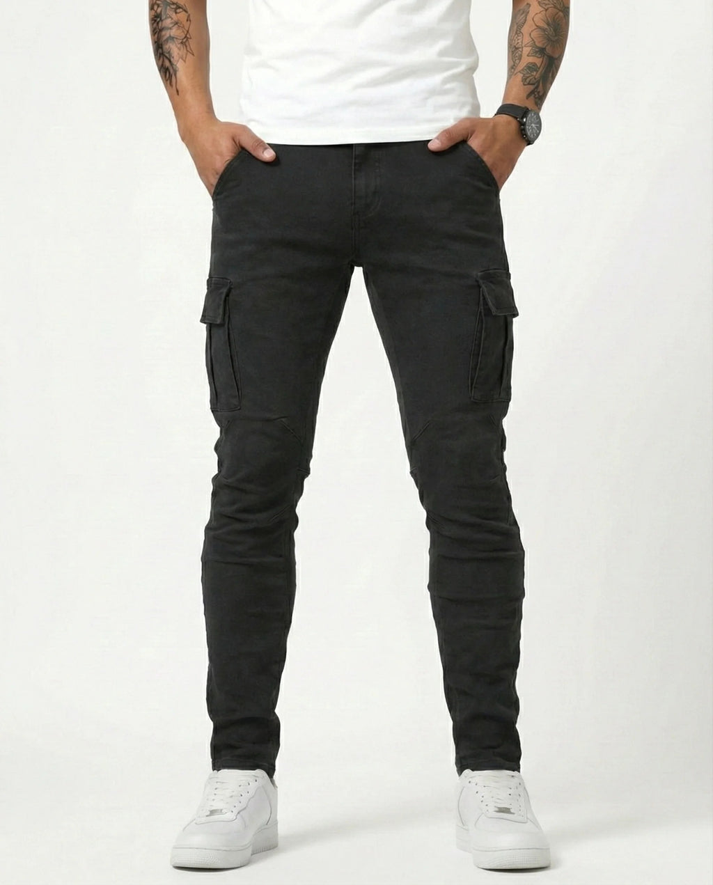 Pantalón Cargo Elástico