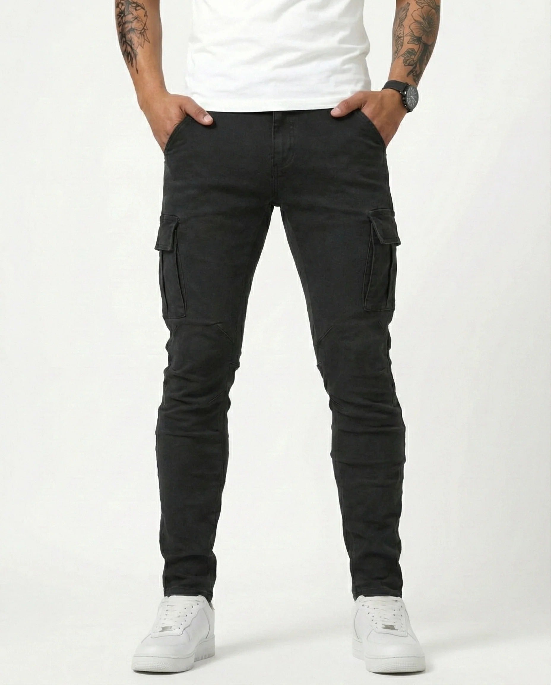 Pantalón Cargo Elástico