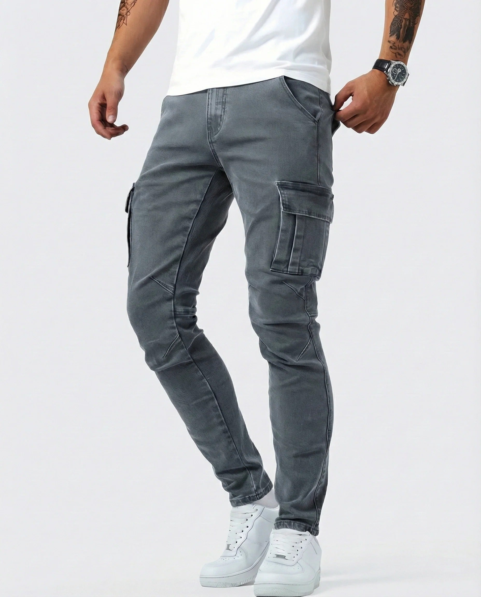 Pantalón Cargo Elástico