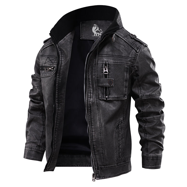 ALEXANDER™ | Chaqueta de Cuero de Lujo