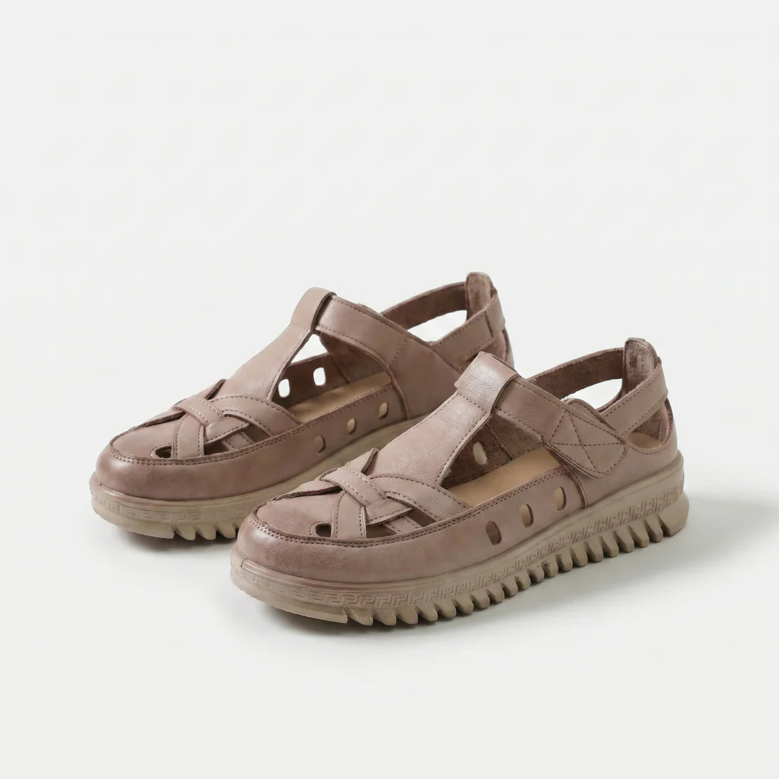 Mara Sandalias Confort con Suela Estable