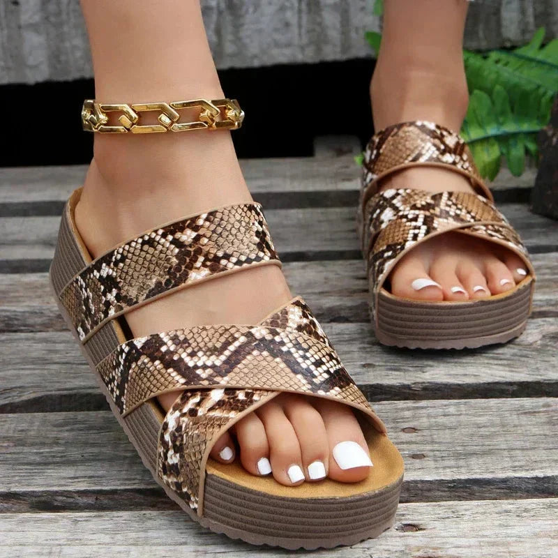 ROSETA | Sandalias ortopédicas de piel