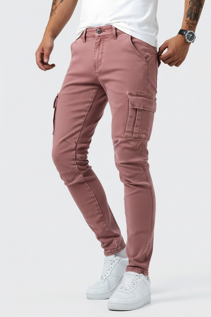 Pantalón Cargo Elástico