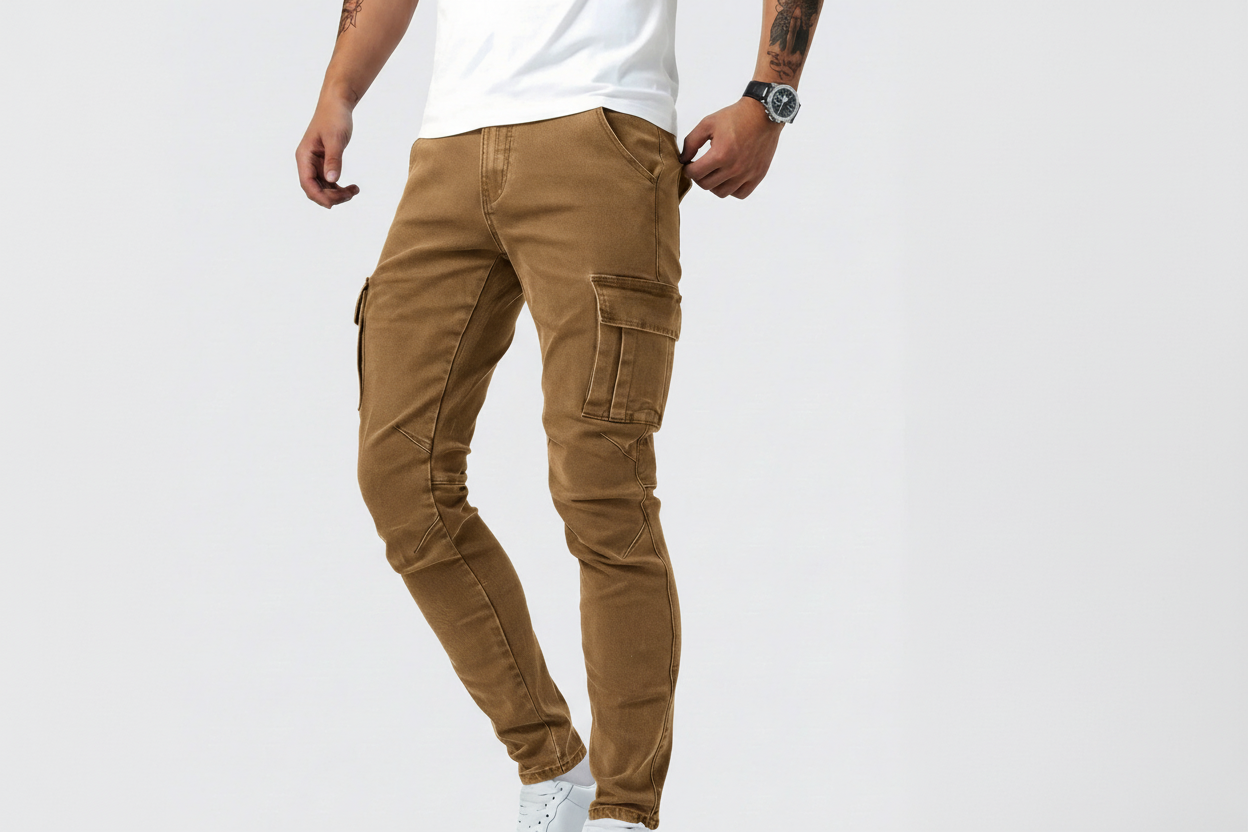 Pantalón Cargo Elástico