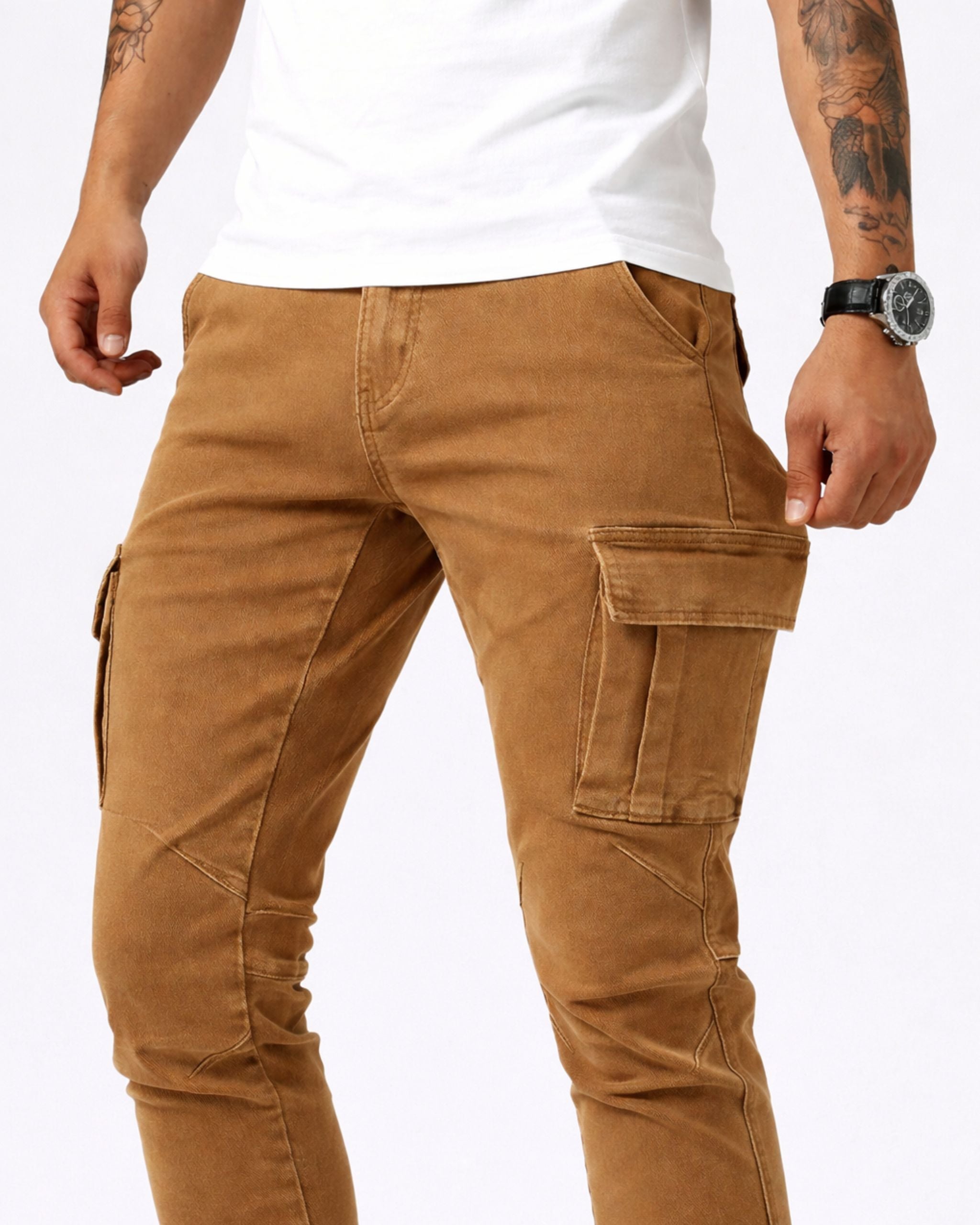 Pantalón Cargo Elástico